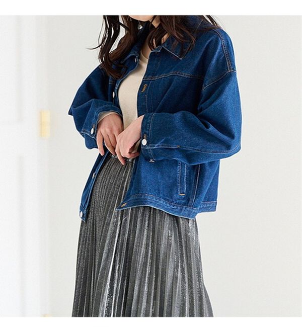 RANAN（ラナン）の「レディライクデニムジャケット（その他ジャケット）」｜詳細画像