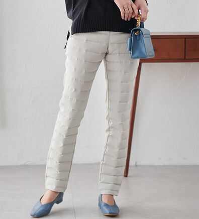 RANAN（ラナン）の「あたたかダウンパンツ（フルレングスパンツ）」