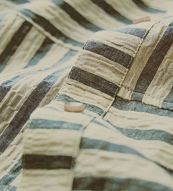 ルフラン（ルフラン）の「【２色組】モノトーン切替シャツチュニック（チュニック）」｜詳細画像