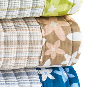 「洗える綿１００％しじらカーペット（カーペット）」｜ベージュ