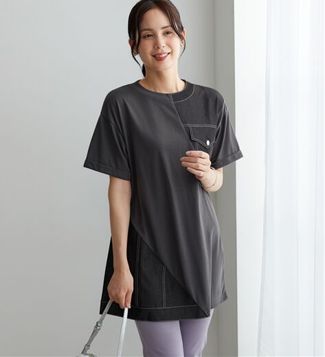 ババグーリのチュニック ババグーリ デニムチュニック