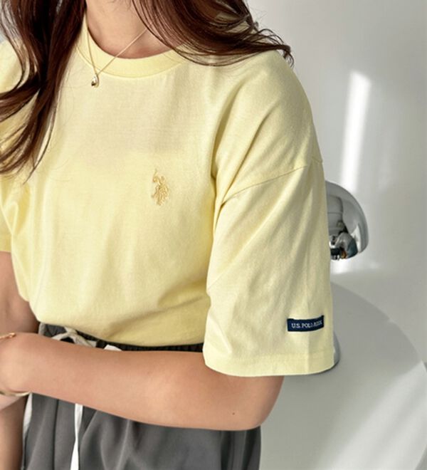 GeeRA（ジーラ）の「【Ｕ．Ｓ．　ＰＯＬＯ　ＡＳＳＮ．】カラーTシャツ（Tシャツ）」｜詳細画像