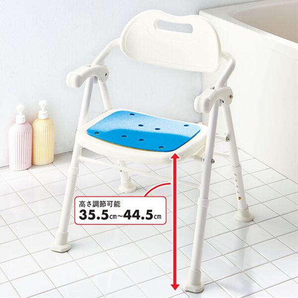 「やわらかマット付シャワーベンチ（バス用品）」｜詳細画像