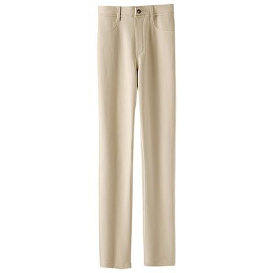 BELLUNA（ベルーナ）の「なめらかボンディング素材美脚ストレートパンツ（フルレングスパンツ）」