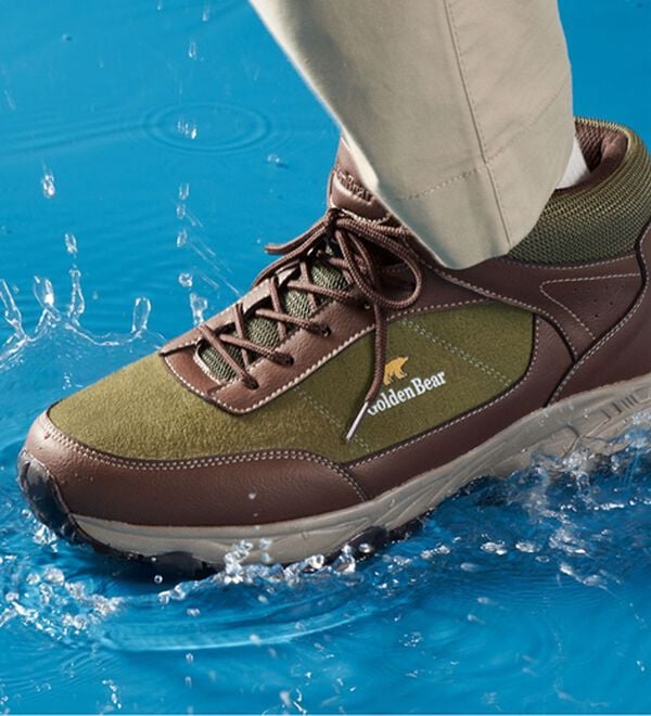 「＜ゴールデンベア＞防水設計シューズ（メンズスニーカー）」｜詳細画像