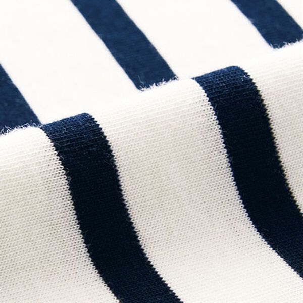 BELLUNA（ベルーナ）の「サイドボタンボーダー切替プルオーバー（カットソー）」｜詳細画像