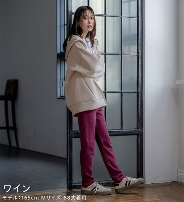 BELLUNA（ベルーナ）の「まるではく毛布！静電防止付裏ファーレギンス（スパッツ・レギンス）」｜詳細画像