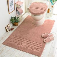 iellio（イエリオ）の「抗菌防臭カラフルトイレマットシリーズ『オリーブ』＜トイレタリー・耳長マット・ジャンボマット・ペーパーホルダーカバー＞（トイレマット）」