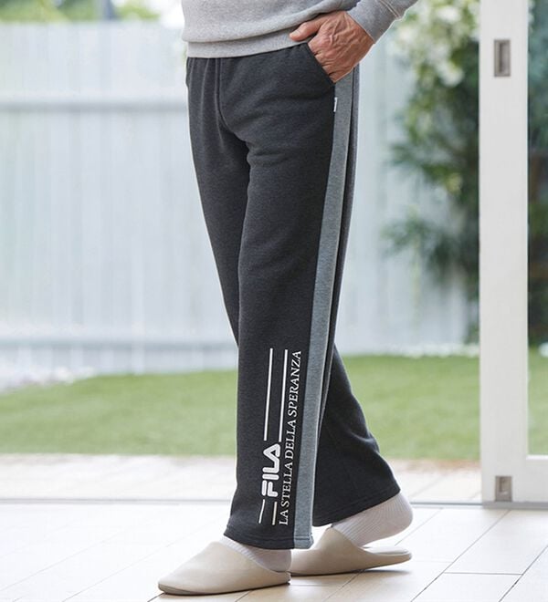3本組】＜フィラ＞裏起毛デザインパンツ - ベルーナ【公式】