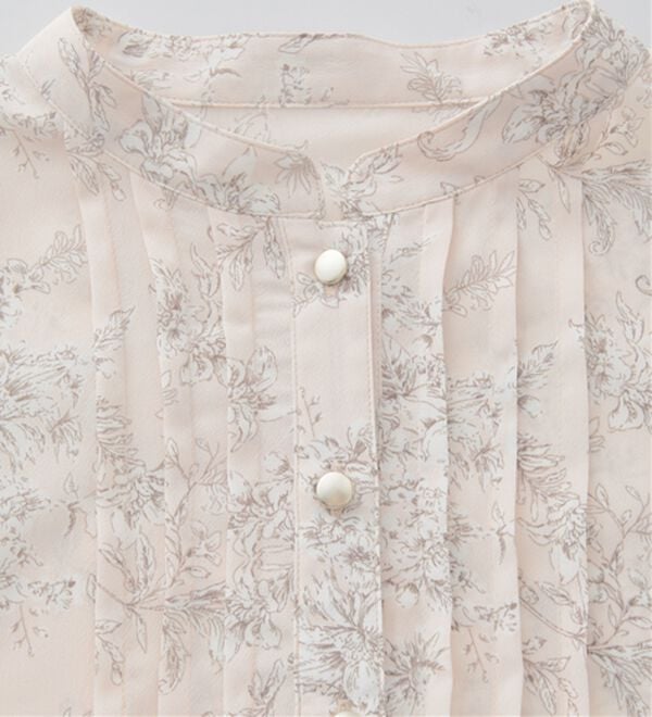 RANAN（ラナン）の「【新色追加】ひんやり！ピンタックフレアー袖ブラウス（ブラウス）」｜詳細画像