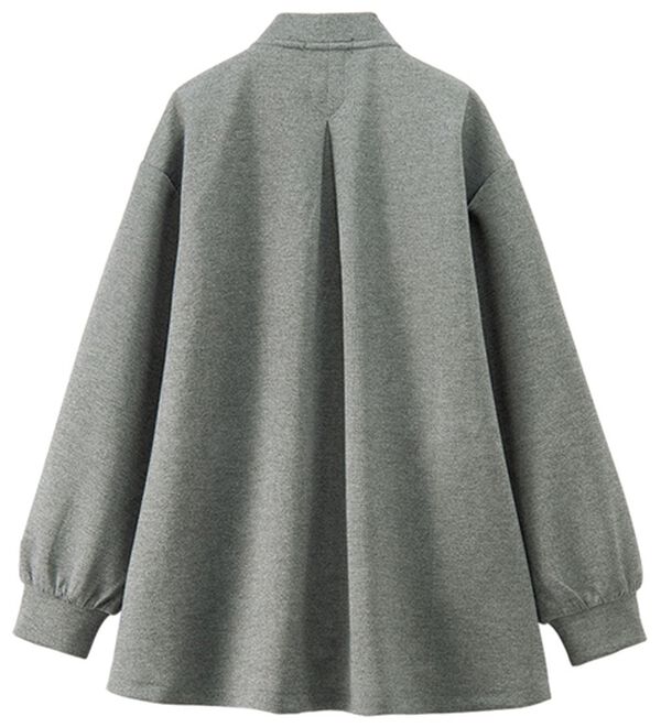 BELLUNA（ベルーナ）の「＜ＦＩＬＡ＞とろみ素材ダブルジップブルゾン（ブルゾン）」｜詳細画像
