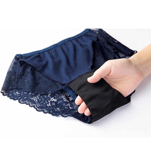 YU'NOW（ユナウ）の「総レースサニタリーショーツ（ショーツ）」｜詳細画像