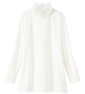 ルフラン（ルフラン）の「パッと華やか＊暖かネックプルオーバー（カットソー）」｜詳細画像