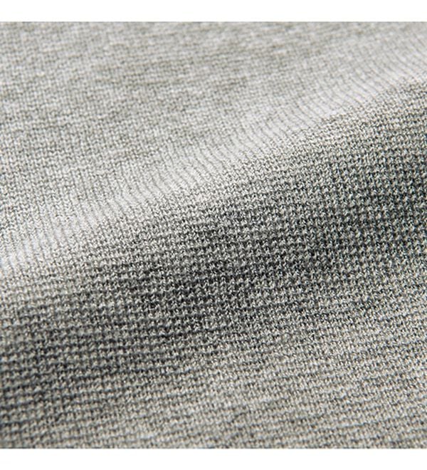 VINNO（ヴィノ）の「バックレースデザイン・なめらかニットチュニック（ニット・セーター）」｜詳細画像