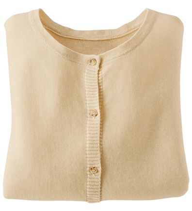 BELLUNA（ベルーナ）の「＜＆ｃｏｃｏｃｈｉ＞リネンコットン素材ゆったりドルマンカーディガン（ニットカーディガン）」