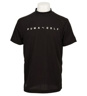 「＜ｐｕｍａ＞ゴルフＬＯＧＯ半袖モックネックシャツ（メンズシャツ）」｜詳細画像