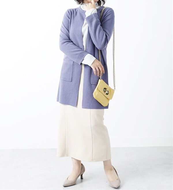 BELLUNA（ベルーナ）の「毛玉になりにくい！ミラノリブカーディガン（ニットカーディガン）」｜詳細画像