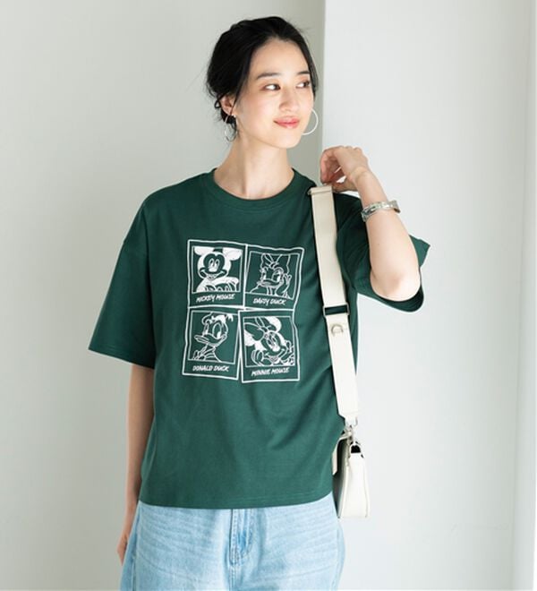 「＜Ｄｉｓｎｅｙ＞綿混素材ゆるっとＴシャツ（カットソー）」｜詳細画像