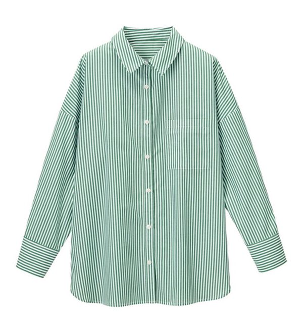 GeeRA（ジーラ）の「アソート柄オーバーサイズシャツ（シャツ）」｜詳細画像