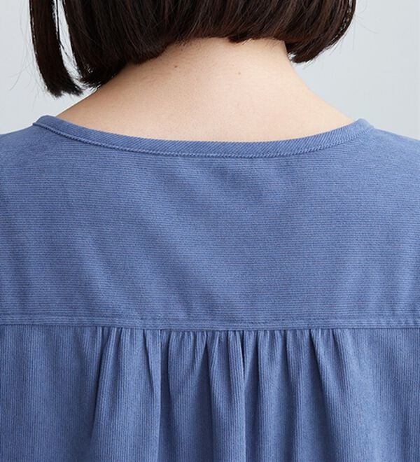 BELLUNA（ベルーナ）の「コーデュロイ素材ピンタック使いワンピース（その他ワンピース）」｜詳細画像