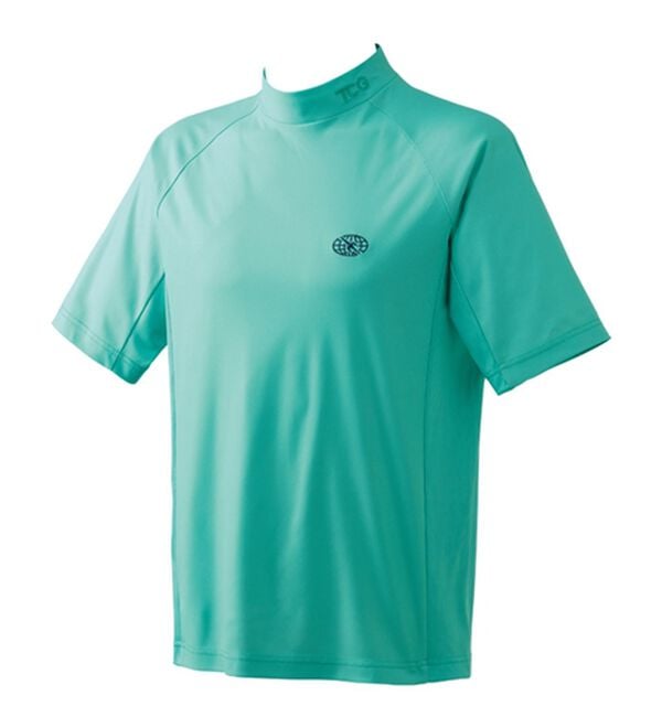 「＜トランスコンチネンツゴルフ＞ドライ７カラーズシャツ（メンズスポーツウェア（トップス））」｜ライトグリーン