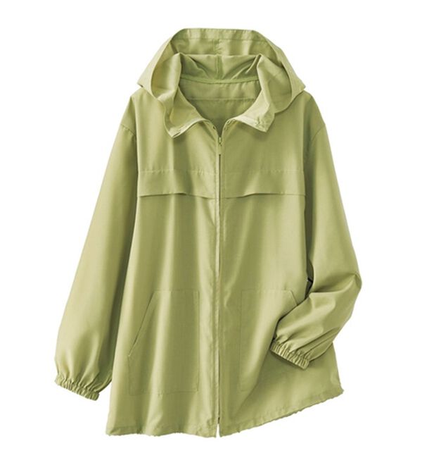 BELLUNA（ベルーナ）の「シアー素材ポケッタブルパーカー（パーカー）」｜詳細画像