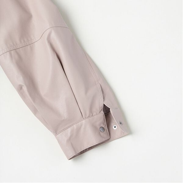 RANAN（ラナン）の「フェイクレザーブルゾン（ブルゾン）」｜詳細画像