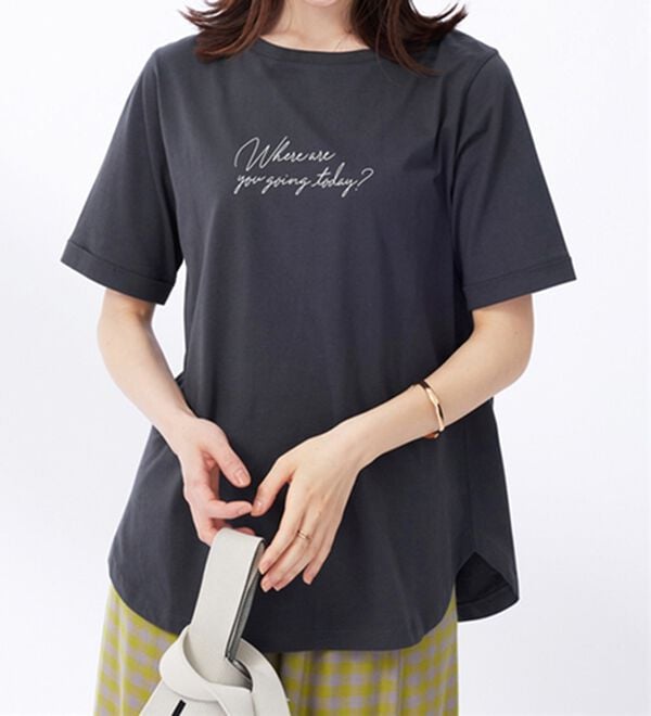 BELLUNA（ベルーナ）の「ヒンヤリ！着映えプリントプルオーバー（カットソー）」｜詳細画像