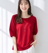alotta（アロッタ）の「【6つの機能付】ランタンスリーブカットソー（カットソー）」