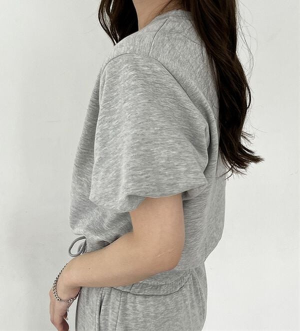 GeeRA（ジーラ）の「パフスリーブスウェットＴ（カットソー）」｜詳細画像