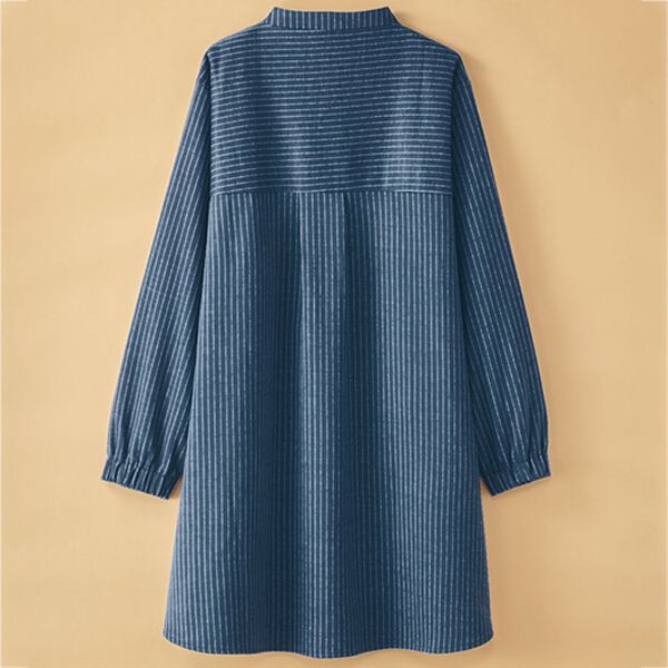 BELLUNA（ベルーナ）の「動きやすい！バンドカラーシャツチュニック（チュニック）」｜詳細画像