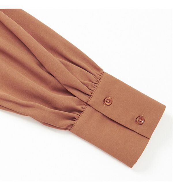 RANAN（ラナン）の「ボリューム袖シャツワンピース（シャツワンピース）」｜詳細画像