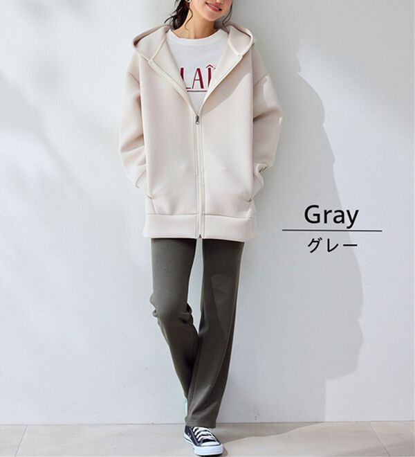 BELLUNA（ベルーナ）の「【裏起毛有無】ジャストフィットらくらくパンツ（フルレングスパンツ）」｜詳細画像