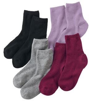 LAVIENNE（ラヴィエンヌ）の「【４足組】はくだけかかとケア美人ソックス（靴下・ストッキング）」｜詳細画像