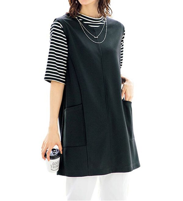 ルフラン（ルフラン）の「【３色組】パッと着て完成♪夏映えチュニック（チュニック）」｜詳細画像