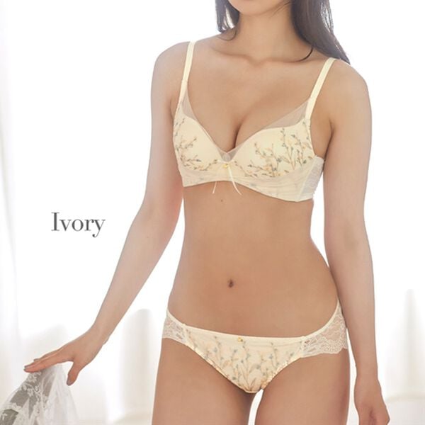 YU'NOW（ユナウ）の「ピーチＢＯＭブラジャー（ノンワイヤー）（ブラジャー）」｜詳細画像