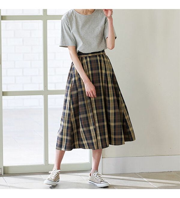 BELLUNA（ベルーナ）の「【ポケット付】綿１００％抗菌防臭汗ジミ対策プルオーバー（Tシャツ）」｜詳細画像