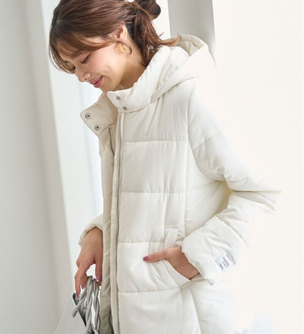 BELLUNA（ベルーナ）の「軽くてあったか！中わたショート丈アウター（ショートコート）」｜詳細画像