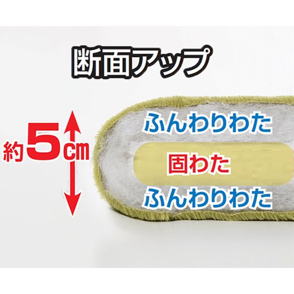 「固わた入りふっくらボリュームアップソファパッド（ソファーカバー）」｜詳細画像