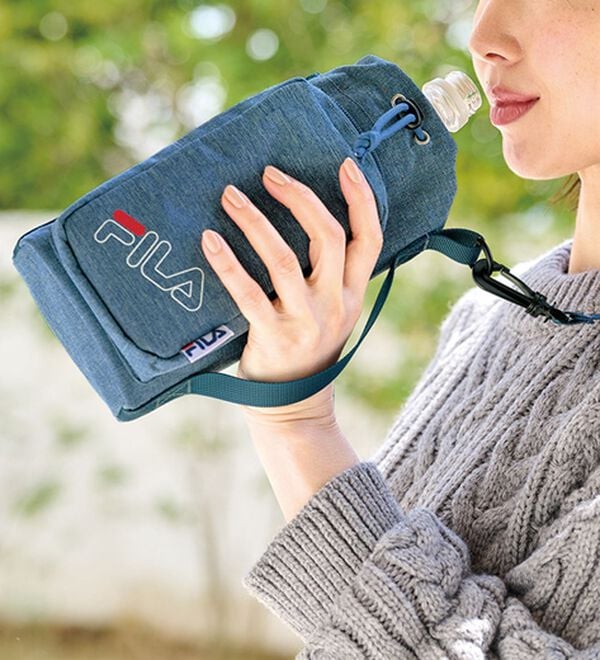 BELLUNA（ベルーナ）の「＜ＦＩＬＡ＞前ポケット付ボトルショルダー（ショルダーバッグ）」｜詳細画像
