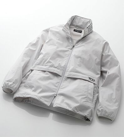 「＜トランスコンチネンツゴルフ＞着たままスイング「伸」ウインドジャケット（メンズジャケット）」