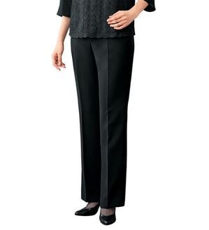 ルフラン（ルフラン）の「ウエスト楽らくパンツ（ブラックフォーマル（喪服・礼服））」｜詳細画像