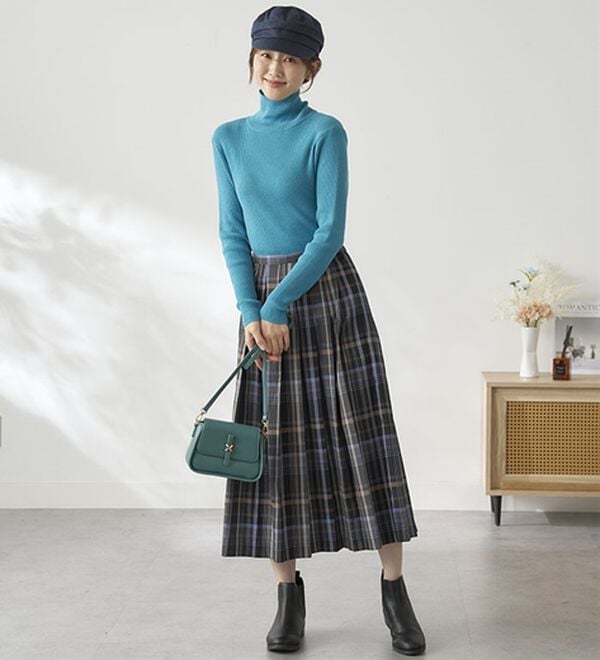 BELLUNA（ベルーナ）の「＜＆ｃｏｃｏｃｈｉ＞ハピネスコットン１００％ニットレギンス（スパッツ・レギンス）」｜詳細画像