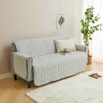 iellio（イエリオ）の「綿１００％タオル地ソファカバー（ソファーカバー）」