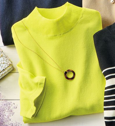 ルフラン（ルフラン）の「Ｔシャツ気分な上品サマーニット（ニット・セーター）」