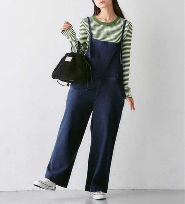 Viola e Viola（ヴィオラ エ ヴィオラ）の「【静電気防止】綿１００％ちくちくしないボーダーリブニット（ニット・セーター）」｜詳細画像