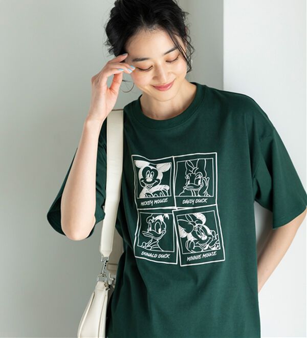 「＜Ｄｉｓｎｅｙ＞綿混素材ゆるっとＴシャツ（カットソー）」｜詳細画像