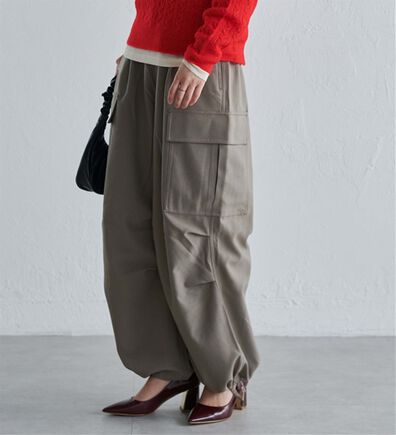 RANAN（ラナン）の「ウール調ツイルカーゴパンツ（その他パンツ）」