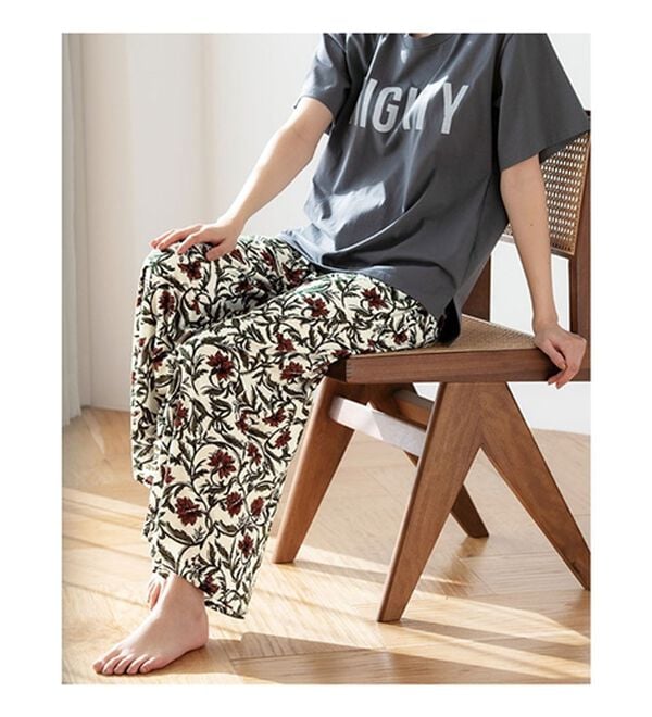 LAVIENNE（ラヴィエンヌ）の「スラブワイドパンツ（ワイドパンツ・ガウチョ）」｜詳細画像