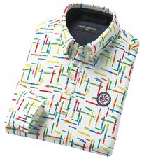 「＜トランスコンチネンツゴルフ＞スイング快適！立体裁断ポロシャツ（メンズシャツ）」